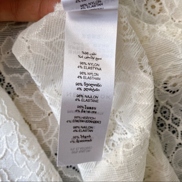 🐚 NEW LOOK IVORY LACE BEACH COVERUP! - Picture 7 of 9